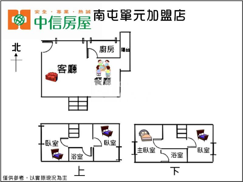 精武車站旁四房平車房屋室內格局與周邊環境