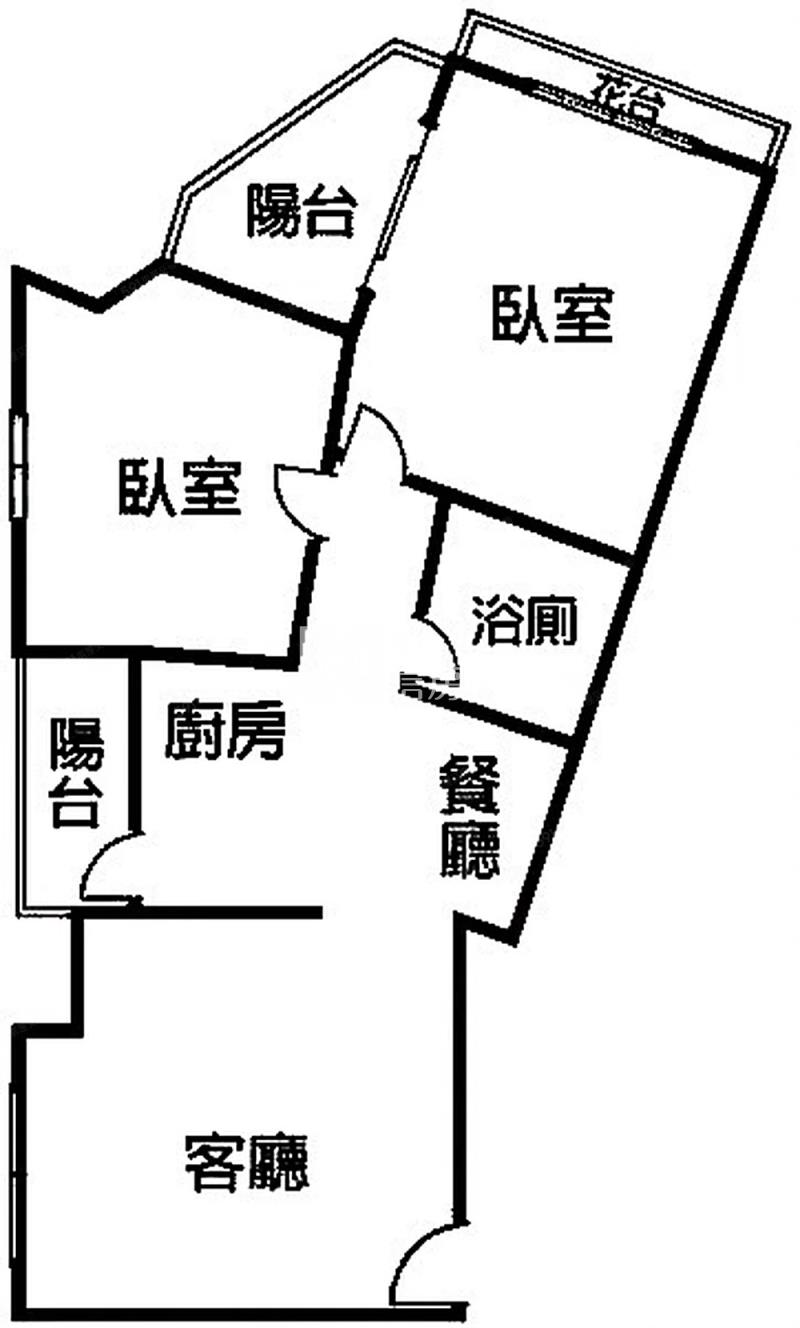 文華高中低總價電梯兩房房屋室內格局與周邊環境