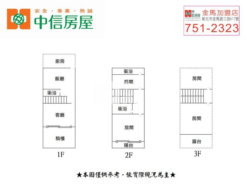 大村中正東路店面房屋室內格局與周邊環境