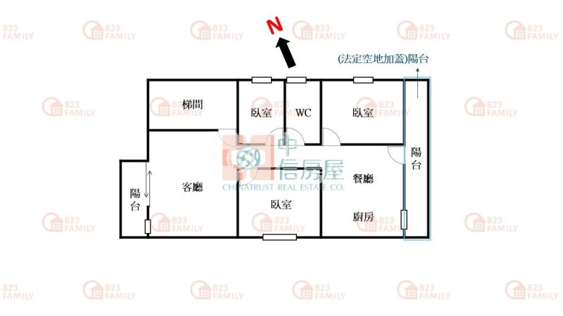 太平低總價三房美寓房屋室內格局與周邊環境