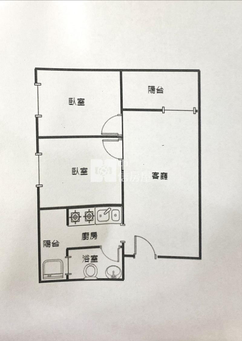 中壢體育園區2房房屋室內格局與周邊環境