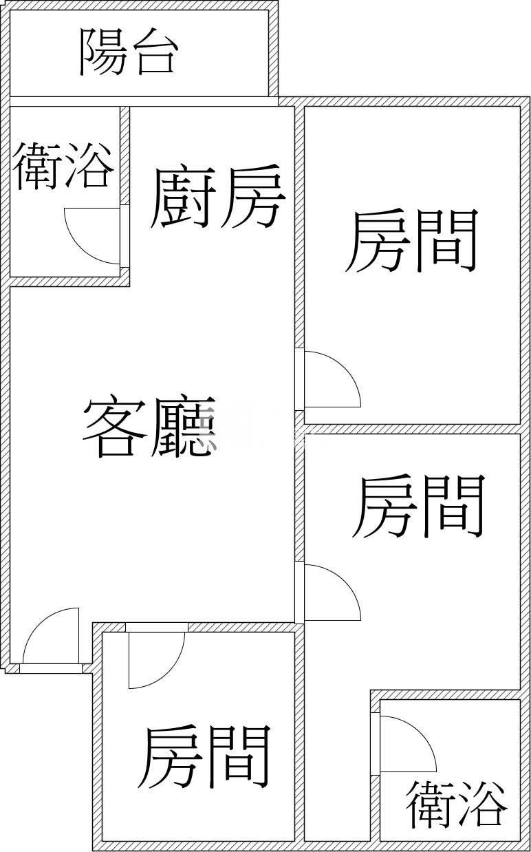 照南學區全新三房美廈房屋室內格局與周邊環境