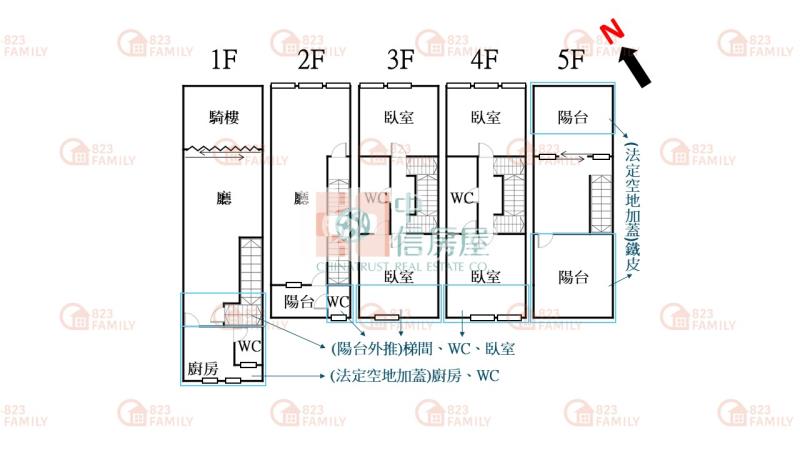 正振興路20米住二透店房屋室內格局與周邊環境