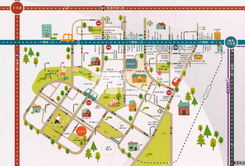 觀音十全路店面房屋室內格局與周邊環境
