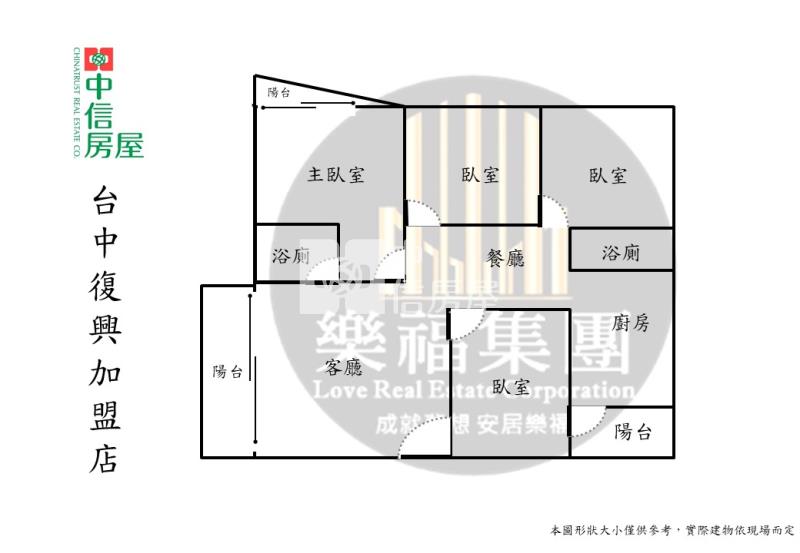 (名廬貴族)樹孝商圈旁低總價四房房屋室內格局與周邊環境
