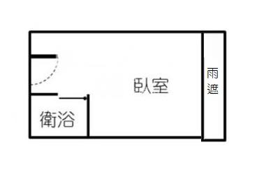 勤益科大電梯套房房屋室內格局與周邊環境