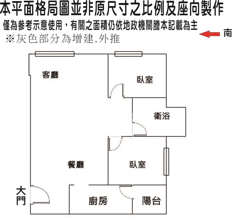 台南三井兩房平車電寓房屋室內格局與周邊環境