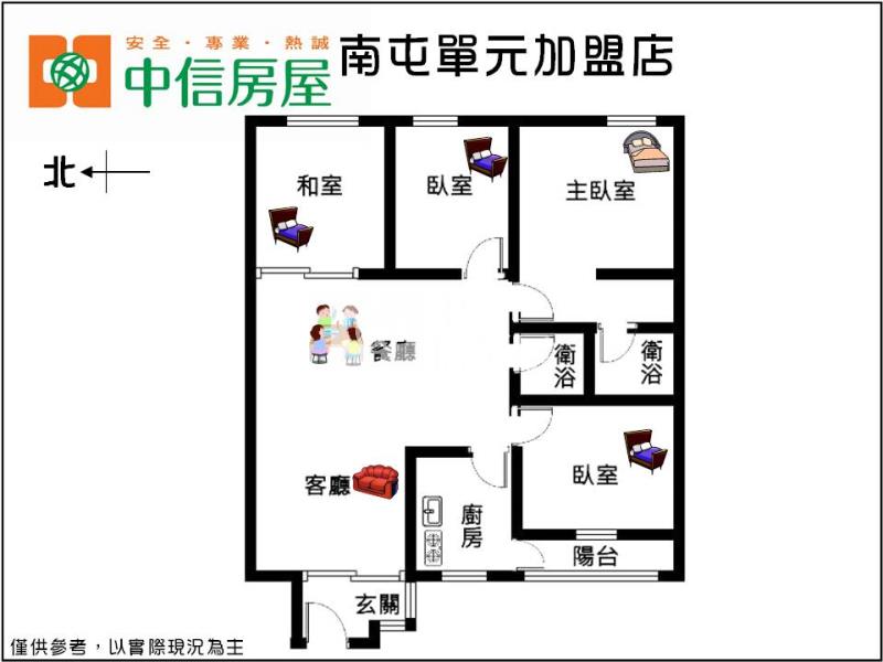 東興寧境~四房車位房屋室內格局與周邊環境