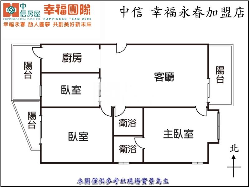 中興大學3房低總價房屋室內格局與周邊環境