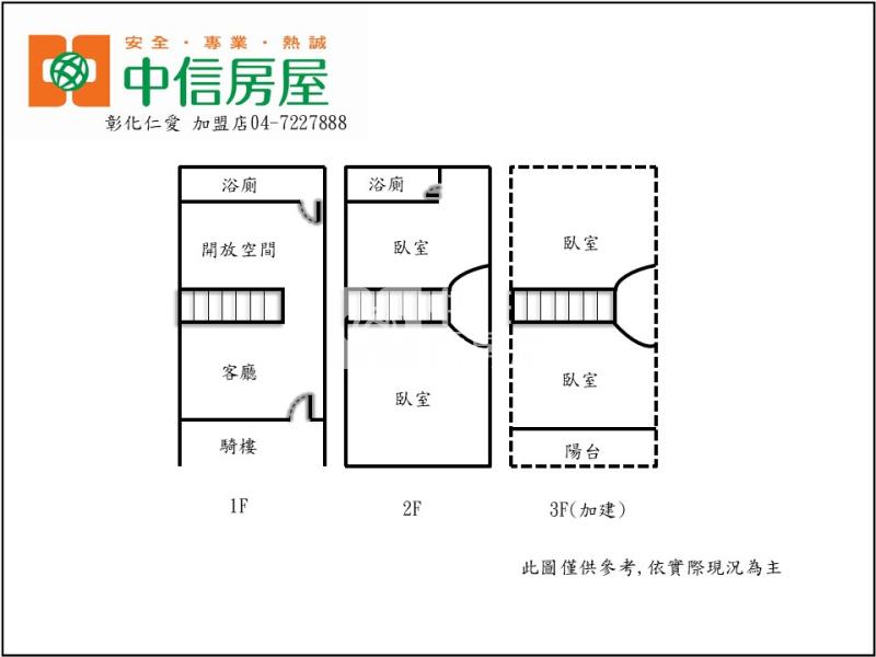 埔鹽大地坪透天房屋室內格局與周邊環境