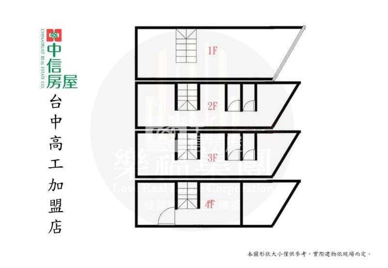 東區角間黃金透店房屋室內格局與周邊環境
