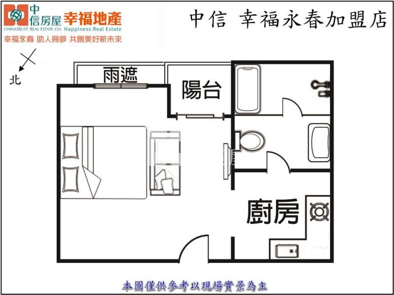 寓上逢甲+車位房屋室內格局與周邊環境