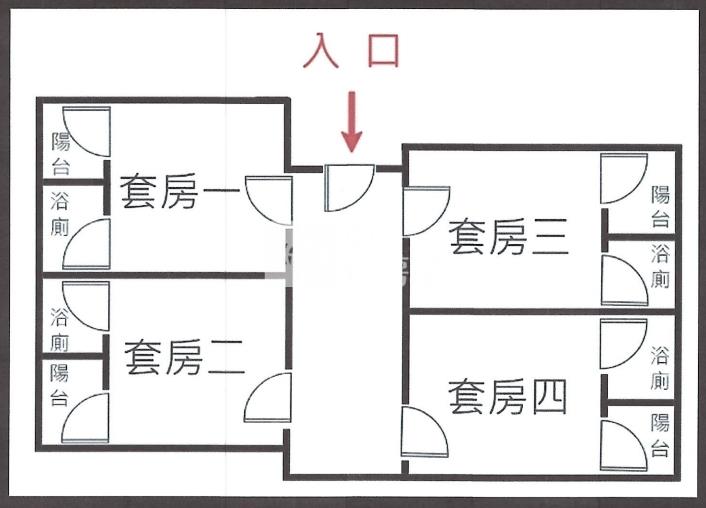 508屏東科大4套房收租屋房屋室內格局與周邊環境