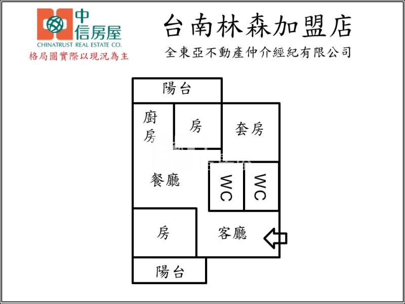 正東區菁英三房平車美電寓房屋室內格局與周邊環境