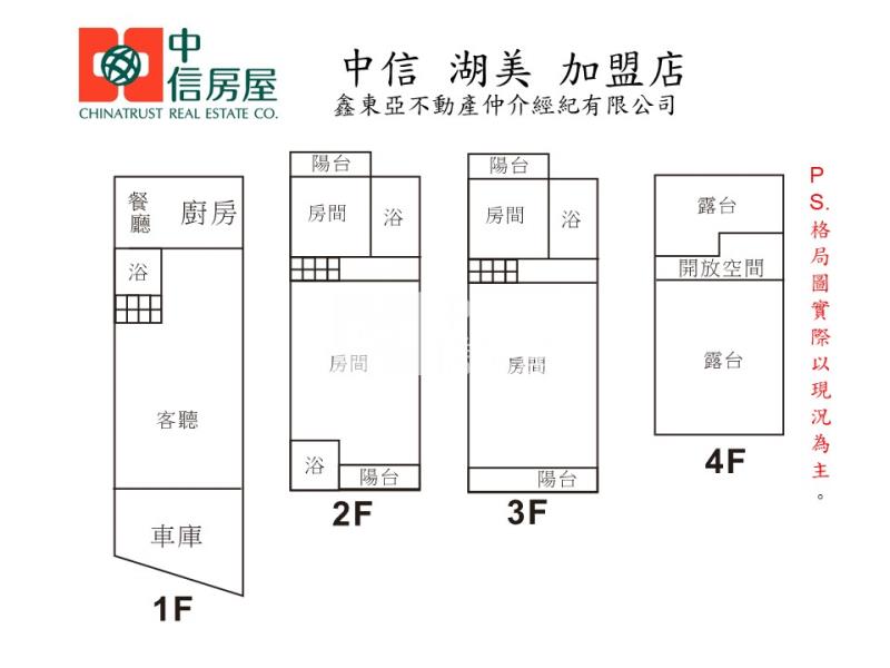 東山鳳安二街全新車庫透天房屋室內格局與周邊環境