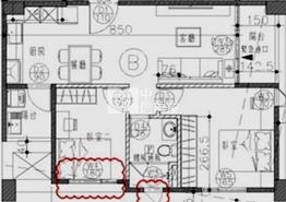 竹南園區旁全新2房平車美廈B2房屋室內格局與周邊環境