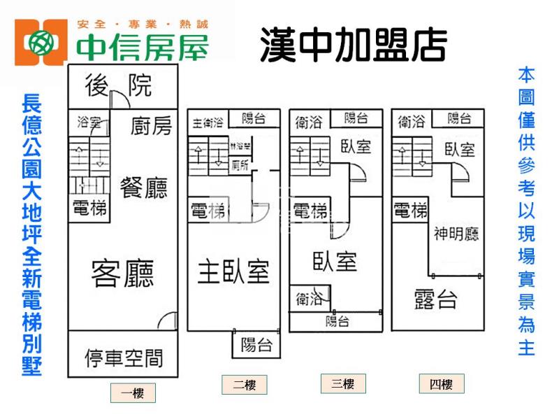 長億公園大地坪全新電梯別墅房屋室內格局與周邊環境