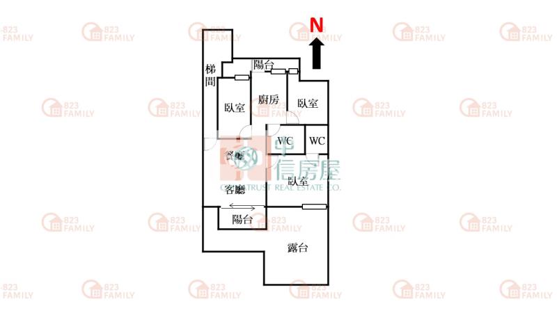 北太平首選三房B1大平車房屋室內格局與周邊環境