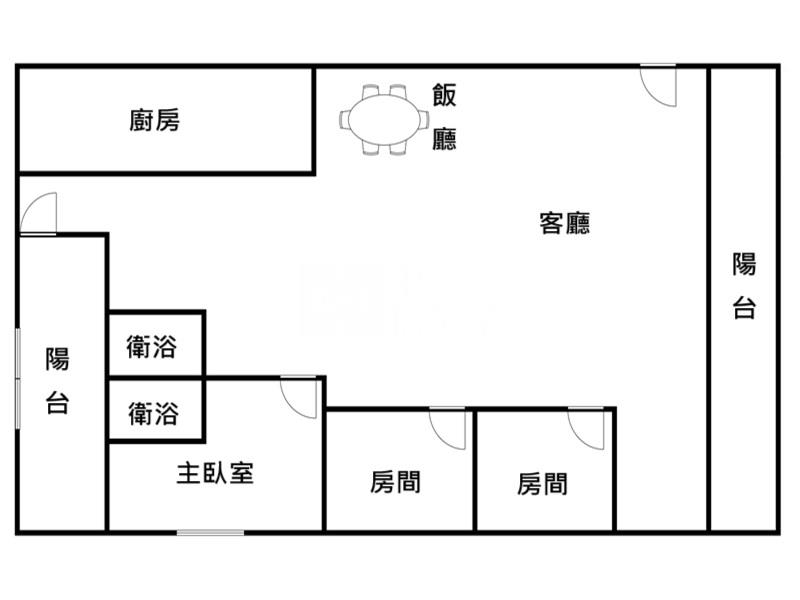 屏東房屋-內埔全聯鄰居美樓房屋室內格局與周邊環境