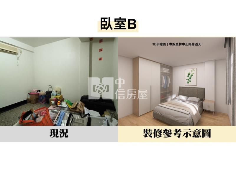 專簽員林中正路旁透天房屋室內格局與周邊環境