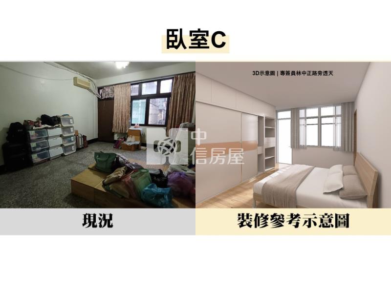 專簽員林中正路旁透天房屋室內格局與周邊環境