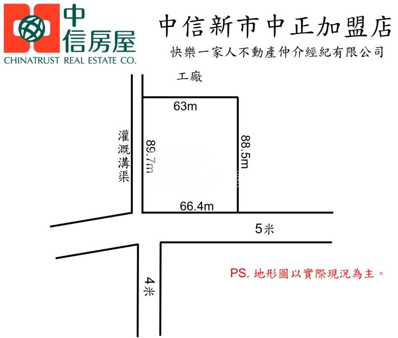 新市大社工廠邊有水有電美農地房屋室內格局與周邊環境