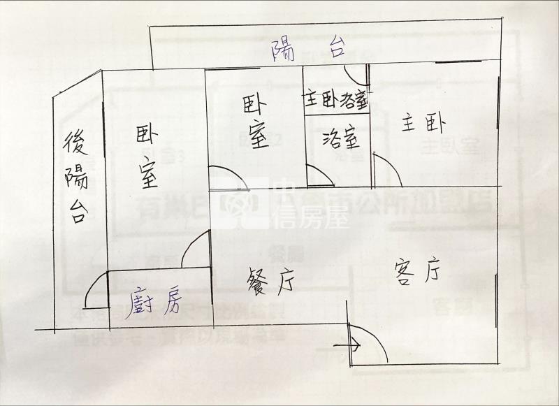 邦國世紀3房車房屋室內格局與周邊環境