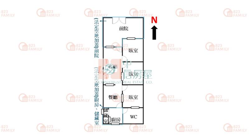 東山商圈可危老住二平房房屋室內格局與周邊環境