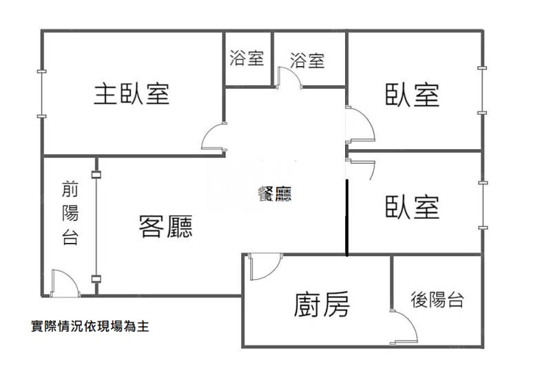 【神馬】龍潭綠青庭3房車房屋室內格局與周邊環境