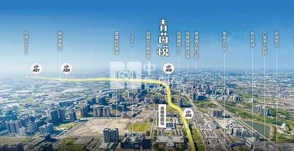 A19青茵悅景觀2+1房車房屋室內格局與周邊環境