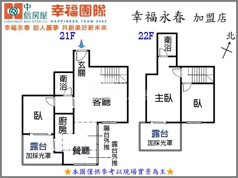 國圖館視野美3房樓中樓房屋室內格局與周邊環境