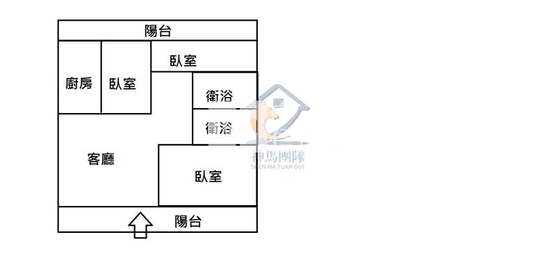 【神馬】八德廣豐新天地旁3房車房屋室內格局與周邊環境