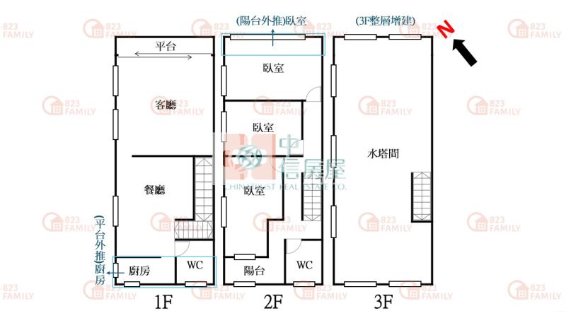 三義低總價大地坪透天房屋室內格局與周邊環境