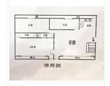 平鎮區近棒球場,平鎮國中4樓公寓房屋室內格局與周邊環境