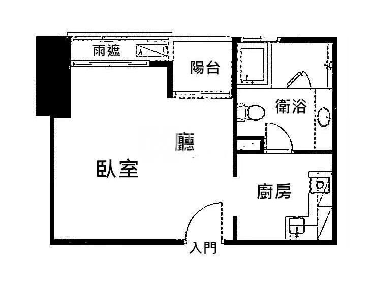寓上逢甲視野戶附車位房屋室內格局與周邊環境