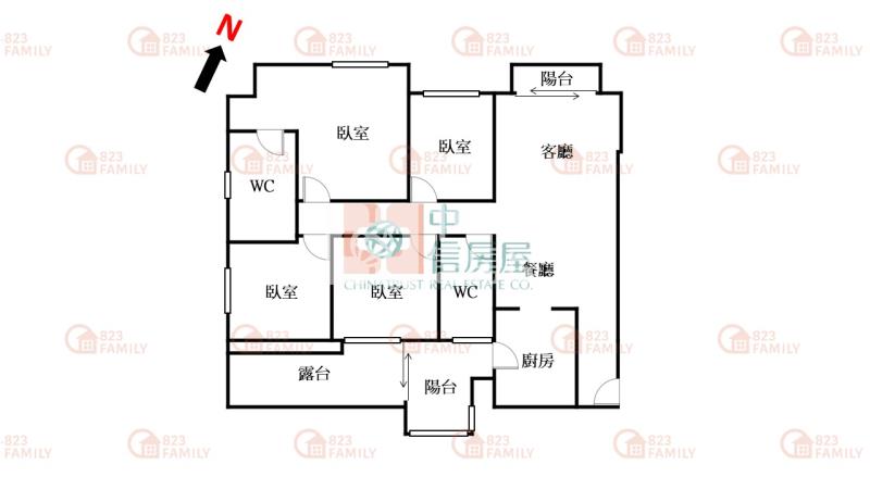 樹孝商圈超值首選輕屋齡四房B1雙平車房屋室內格局與周邊環境