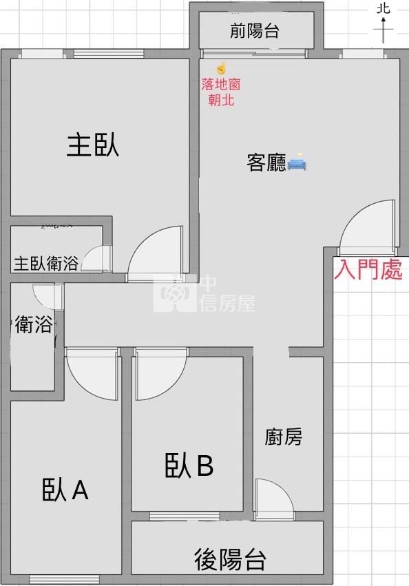 ㊣太原綠園道全新整理三房美寓房屋室內格局與周邊環境