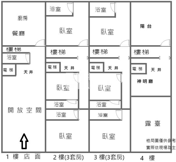 【安家】中壢火車站電梯透店+6大套房房屋室內格局與周邊環境