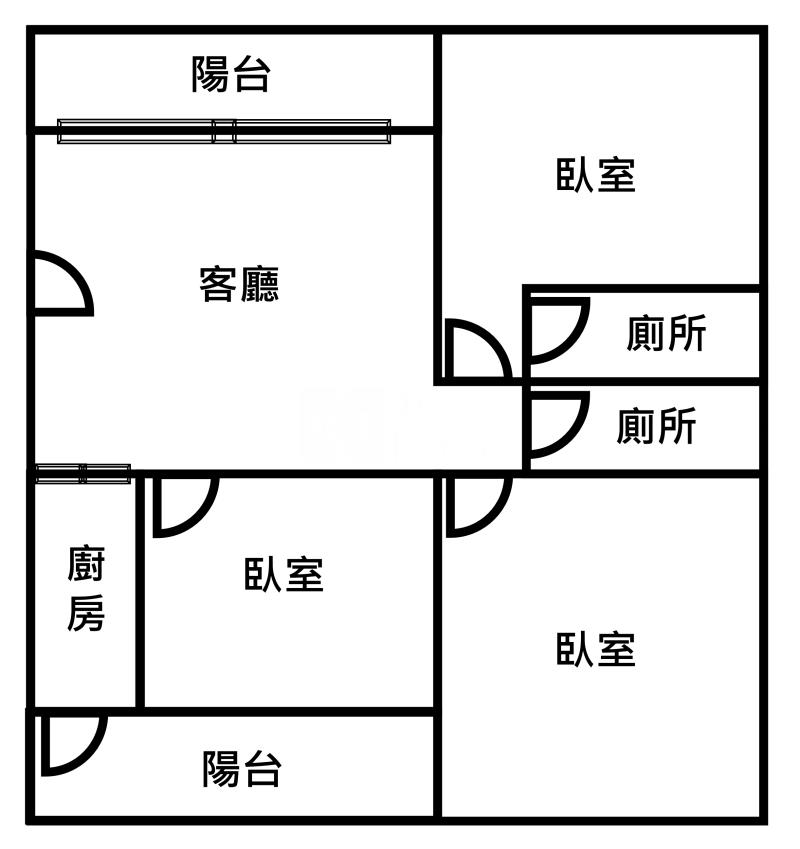 八德重劃精緻三房房屋室內格局與周邊環境