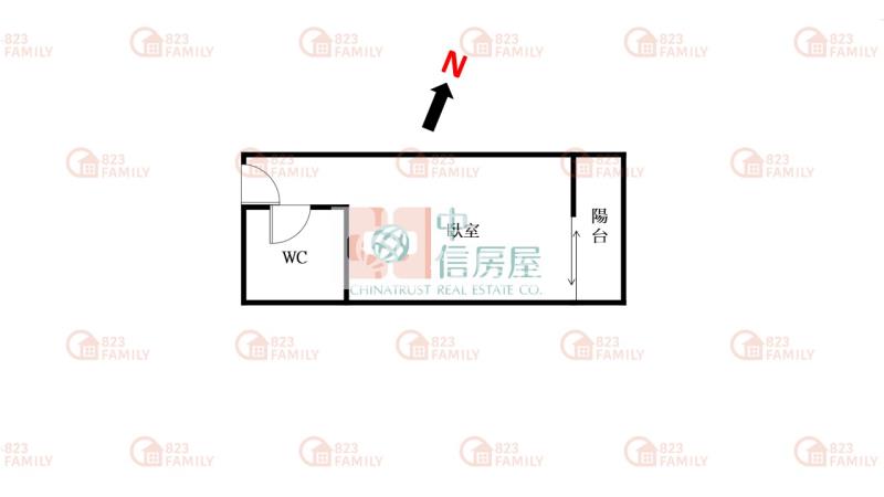中華路夜市精美套房房屋室內格局與周邊環境