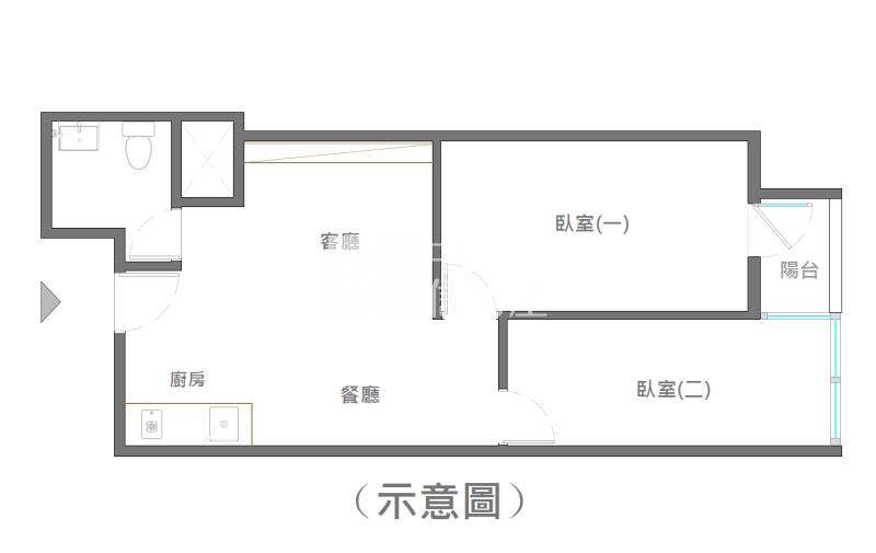 寶祥縣寶2房車房屋室內格局與周邊環境