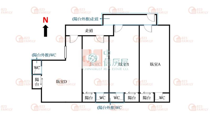 正科博館旁高投報4大套秒租房屋室內格局與周邊環境