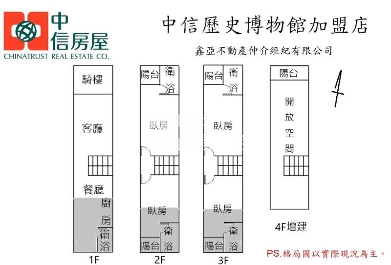佳里靚雅白靜四套房透天房屋室內格局與周邊環境
