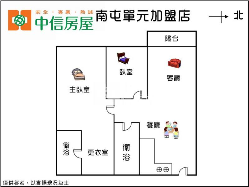 中科太子W時代房屋室內格局與周邊環境