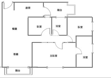 青埔太睿A19景觀3房車房屋室內格局與周邊環境