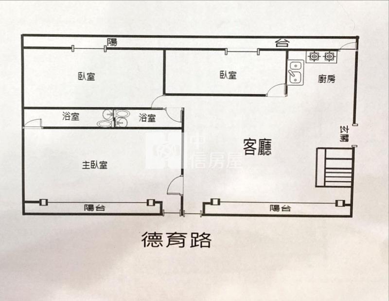 平鎮棒球場美寓房屋室內格局與周邊環境