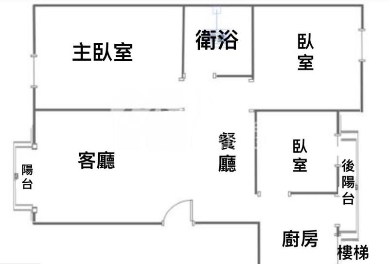 萬能科大3F公寓房屋室內格局與周邊環境