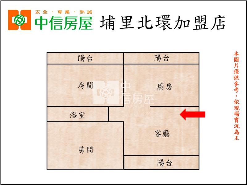 鎮寶全新2房房屋室內格局與周邊環境