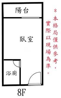 南應大高樓層套房房屋室內格局與周邊環境