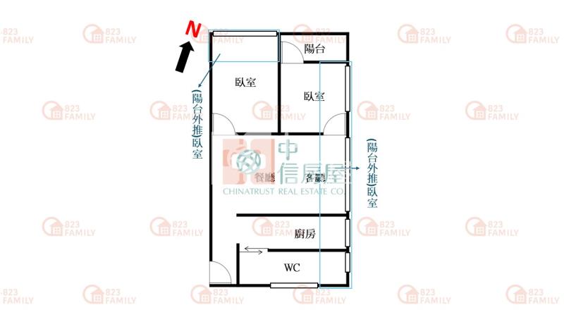 國資圖電梯兩房美廈房屋室內格局與周邊環境